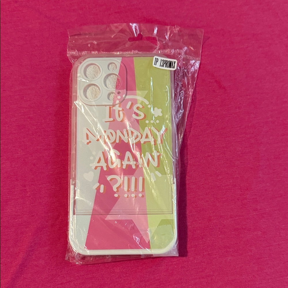 Pink and Green Phone Case